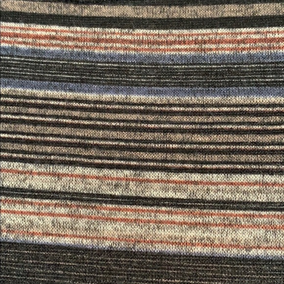 Ivy Greed Women's Brown Striped Summer Sweater, ML - Picture 5 of 7